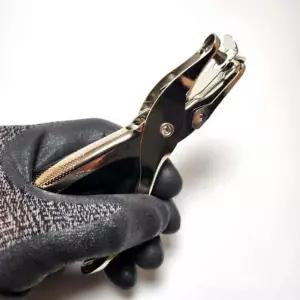 펀치 6mm 1공 문서 철제 구멍 책철 수동펀치 홀 카드