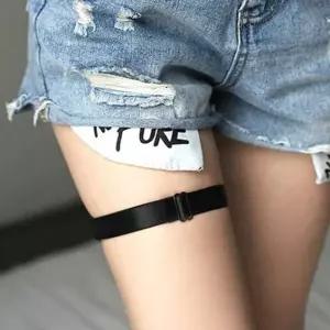 초커 가터링 밴드 하네스 여자 허벅지 여성 벨트 사이