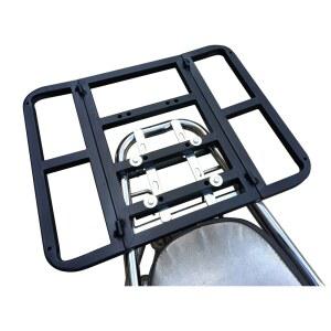 자전거 짐받이 접이식 바구니 20kg 후면 전동 액세서리 자전거짐받이바구니 여성용 받침대