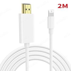 HDTV 케이블  아이폰호환 14  13  12  HD 비디오 프로젝터 모니터용  1080P 디지털 AV 어댑터  동기화 화면