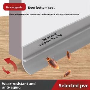 100cm 실리콘 문 드래프트 차단기 하단 밀폐 스트립 테이프 방수 방풍 방음