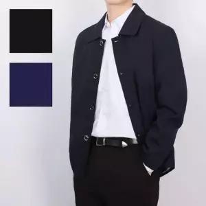[셀러에이드]남성용 가을 하프코트 트렌치 자켓 간절기 숏 야상 점퍼 반코트