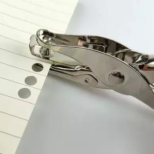 WL 종이 펀치 6mm 미니 1공 펀칭기 펀칭기계 사무용펀치 펀치기