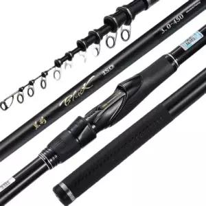 카본 대물 바다낚시 탄소 5m 낚시 찌낚시대 방파제 블랙 경량
