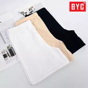 BYC 국산 면스판 3부 속바지 여성 학생 교복치마 속바지 여자쫄바지 숏레깅스 2862357