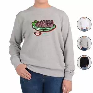 [하프클럽/알티피아]맨투맨 전색상 야식 분식 배달음식 순대 프린트셔츠