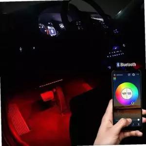 rgb led바 풋등 키트 세트 시거잭 12v 블루투스모듈