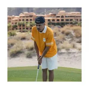 매장정품 MALBON GOLF 말본골프 버킷 메쉬 카라티셔츠 ORANGE (MAN) M4221PTS26ORG 923734