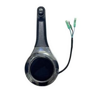 스로틀 사이드 마린 리모컨 박스 마운트 핸들  호환 선외 엔진용 파워 트림 스위치 포함 A02 A22