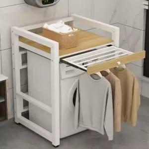 세탁기 건조기 직렬설치 드럼 발코니 거치대 받침대 앵글 선반랙 조립식 키트 수납