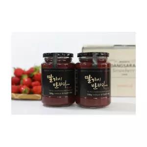 땅사랑 수제 유기농잼 딸기에반하다딸기잼 수제잼 딸기함량 80%