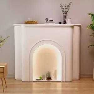 현관 장식장 벽난로 선반 폭좁은 복도장 인테리어 소형 콘솔 수납 가구 원목 엔틱 북유럽