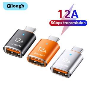 OTG USB 3.0 C타입 어댑터 LED 여성 남성 고속 충전 adadpter 커넥터 화웨이호환 샤오미호환 삼성호환 PC