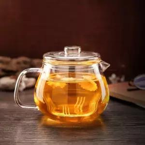 순수 내열 유리 포트/티포트/주전자/커피/차끓이는/티포터/차주전자/내리는/티메이커/차포트/차거름망