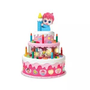 베베핀 멜로디 빙글빙글 촛불 생일 케이크