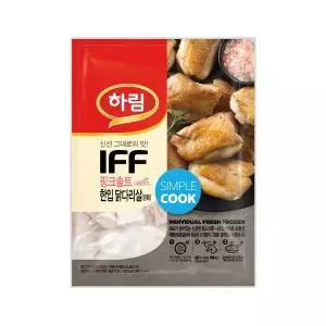 신선 하림 IFF 핑크솔트 한입 닭다리살정육 800g