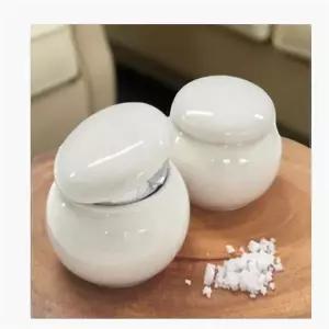 달항아리 소금단지 재물운 집들이 개업 선물 현관 장식품 80g