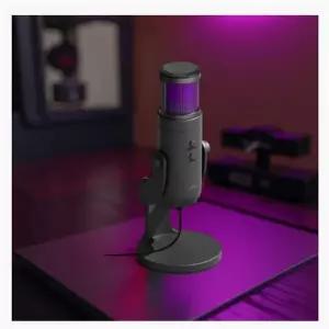 노트북 마이크 설정 고감도 깨끗한 음질 방송 녹음 유선 스탠드 콘덴서