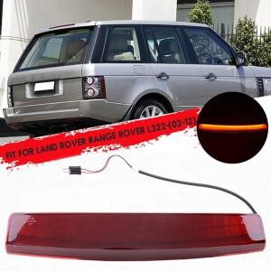 랜드로버 로버 L322 2002-2010 2011 2012용 차량 3번째 LED 브레이크등 후면 추가 고정식 스톱 신호등