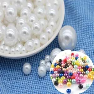 진주알 비즈 시드 공예 대용량 모루인형 진주목걸이 시드비즈 팔찌만들기