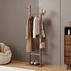 스탠드 옷걸이 행거 우드 드레스룸 제작 아이방 엔틱 수납행거 외투걸이 멀티 슬림