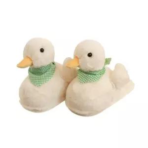 파닥거리는 오리슬리퍼 오리실내화 털슬리퍼 거실화 기숙사