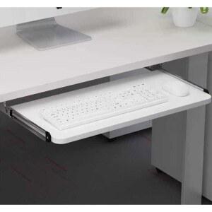 슬라이딩 키보드선반 연장 받침대 선반 서랍 52 접이식 키보드마우스트레이 키보드 25CM