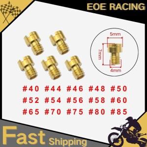 5PCS M4 GY6 49cc 50cc 100cc 125cc CVK 24 26 PZ19 139QMB 40  -85 4행정 스쿠터 탄수화물 노즐 기화기 메