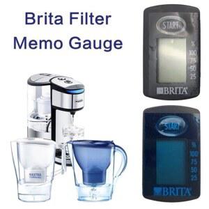 1PC Brita Magimix 필터 교체 전자 메모 게이지 표시기 디스플레이 타이머 뚜껑 디스플레이