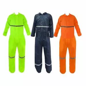 다용도 투피스 우의 방수 레인코트 배달 경비 낚시 등