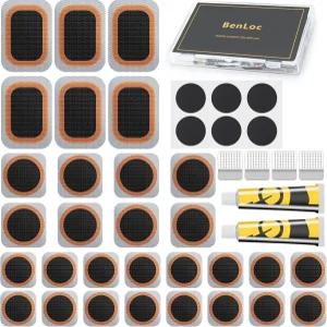 덱스노카 자전거 타이어 수리 키트 바이시클 내부 튜브 펑크 패치 가황 무광 오토바이 BMX 사이클링 MTB