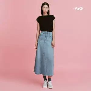 더엣지 79,900 칼럼 데님스커트2119829