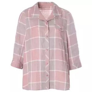 [롯데백화점]벨리시앙 체크패턴 린넨자켓 JK5203