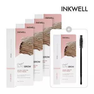 [잉크웰]잉크웰 퍼펙트 슈퍼아이브로우 내츄럴브라운 5ea + 스크류 브러쉬 1ea