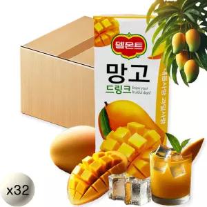델몬트 망고 드링크 190ml 32팩