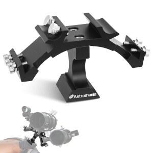 천체망원경 스코프 마운트 트라이파인더, 트리플 레드 닷 파인더 마운트가 있는 파인더스코프 브래킷 - 망원경용 파인더스코프의 조절 가능한 알루미늄 망원경 설치