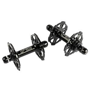 ARDENTLY 고정 기어 허브 CNC 알루미늄 합금 단일 속도 트랙 자전거 초경량  샤프트 부품 20-24 홀