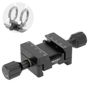 YUEOCT 망원경 도브테일 어댑터 - Vixen V 시리즈 to Synta, 여성 대 안장 클램프 마운트 베이스 가이드스코프 파인더 가이드 범위 OTA