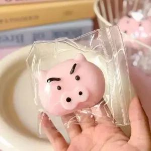 부리부리 돼지 말랑이 마시멜로우 검드롭 실링니도 타바 스퀴시 쓸데없는