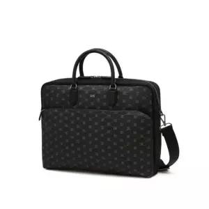 [갤러리아] DBBA6E581BK 닥스 블랙 DD로고 가죽 서류가방