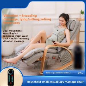 제조업체 직접 전기 레저 리클라이닝 홈 오피스 마사지 Shiatsu Rocking Massage Chair with Upgrade Roller