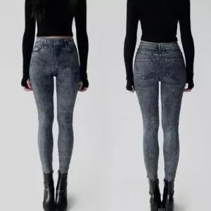 [라일리여성의류] Rly 걸스돌청 룩 스키니진 엘라스틱 피트팬츠 융털 윈