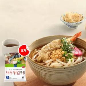 [면사랑] 새우튀김우동 302g, 5개