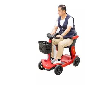 데이모빌 접이식 노인 전동 스쿠터 경량 노인용 륜 전기 어르신 전동차