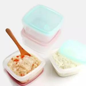 [골드스마일]유아 이유식기 세트 아기 실리콘 식기 반찬통 어린이