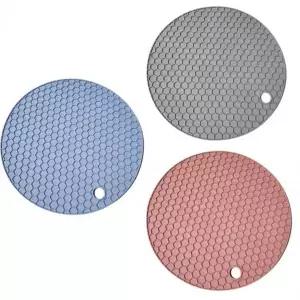 냄비받침 냄비 주방 받침대 실리콘 원형 냄비받침매트