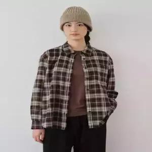 폴햄 polham 여성) 플란넬 루즈핏 셔츠PHF4WC2013