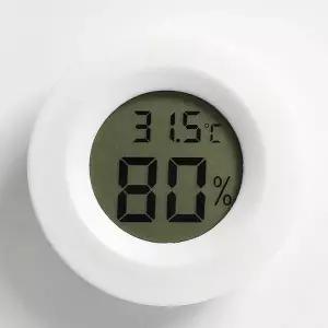 원형 디지털 온습도계 온도 교실 학교 식물 (WFHK7AS)