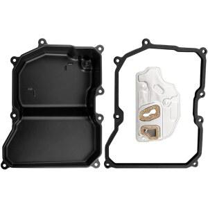 폭스바겐 비틀 06-14, CC 2009-2011, 골프 2010-2014, 제타 2005-2014, 파사트 2006-2014, 래빗 2006-2009 교체용 개스킷 및 필터 키트 장착 WEDOAUTO 자동 변속기 오일 팬 # 09G321361A