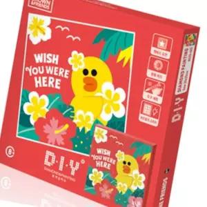 보석십자수 라인프렌즈 알로하 샐리 25X25 혼자놀기